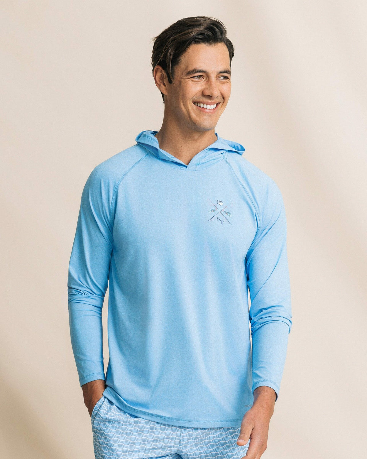Crossed Lines Coastal Breeze® Performance Hoodie