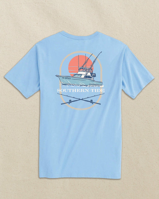 Deep Sea Fishing Boat Short Sleeve T-Shirt