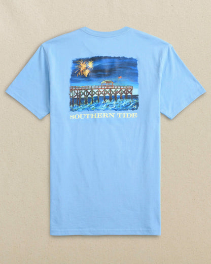 Pier Fireworks Short Sleeve T-Shirt