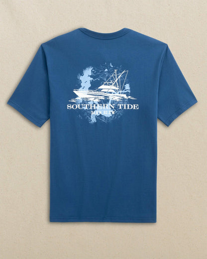 Fishing Boat Coordinates Short Sleeve T-Shirt