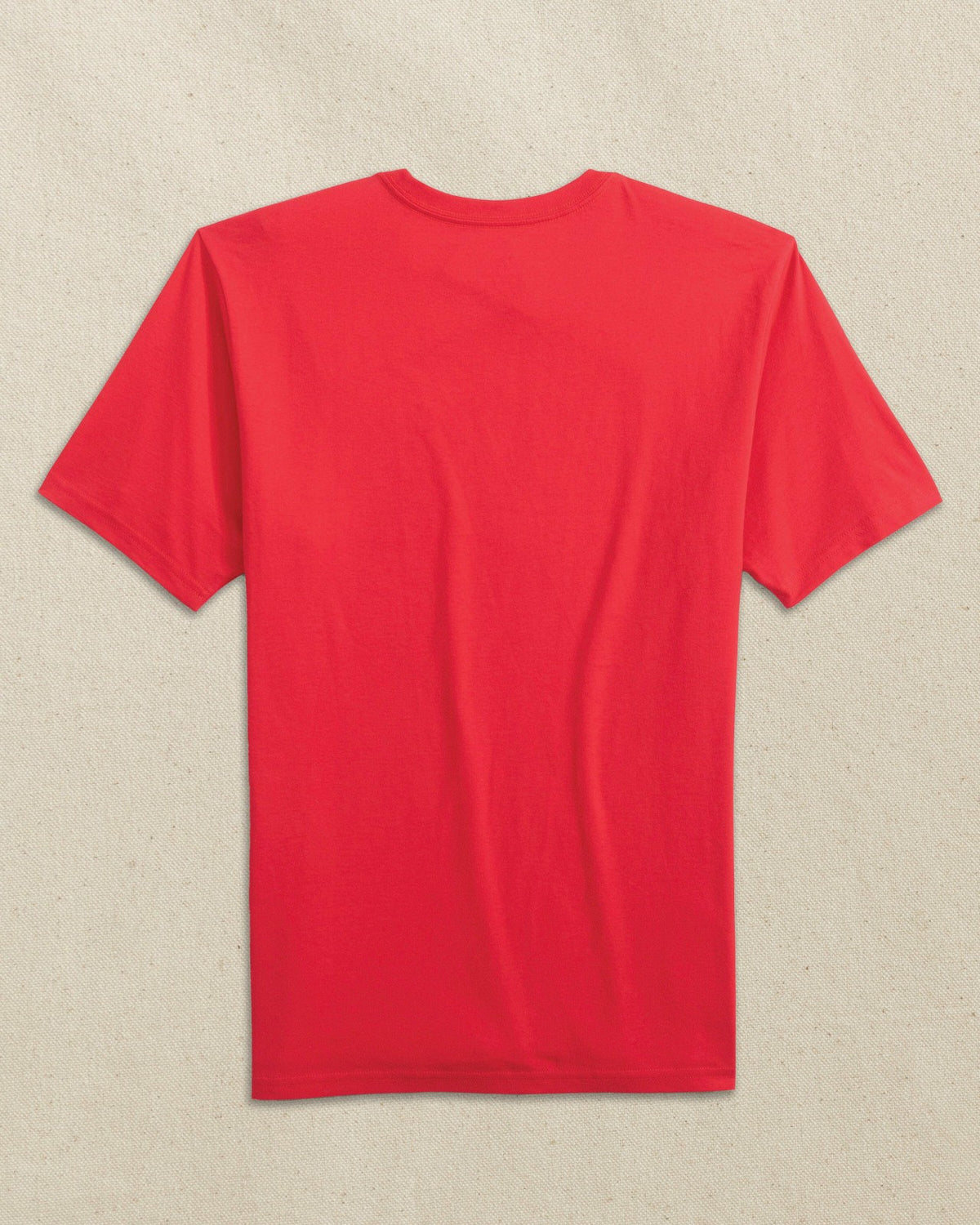 Embroidered Skipjack T-Shirt - Red & Black