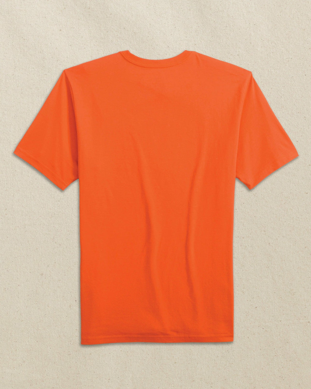 Embroidered Skipjack T-Shirt - Orange & Purple