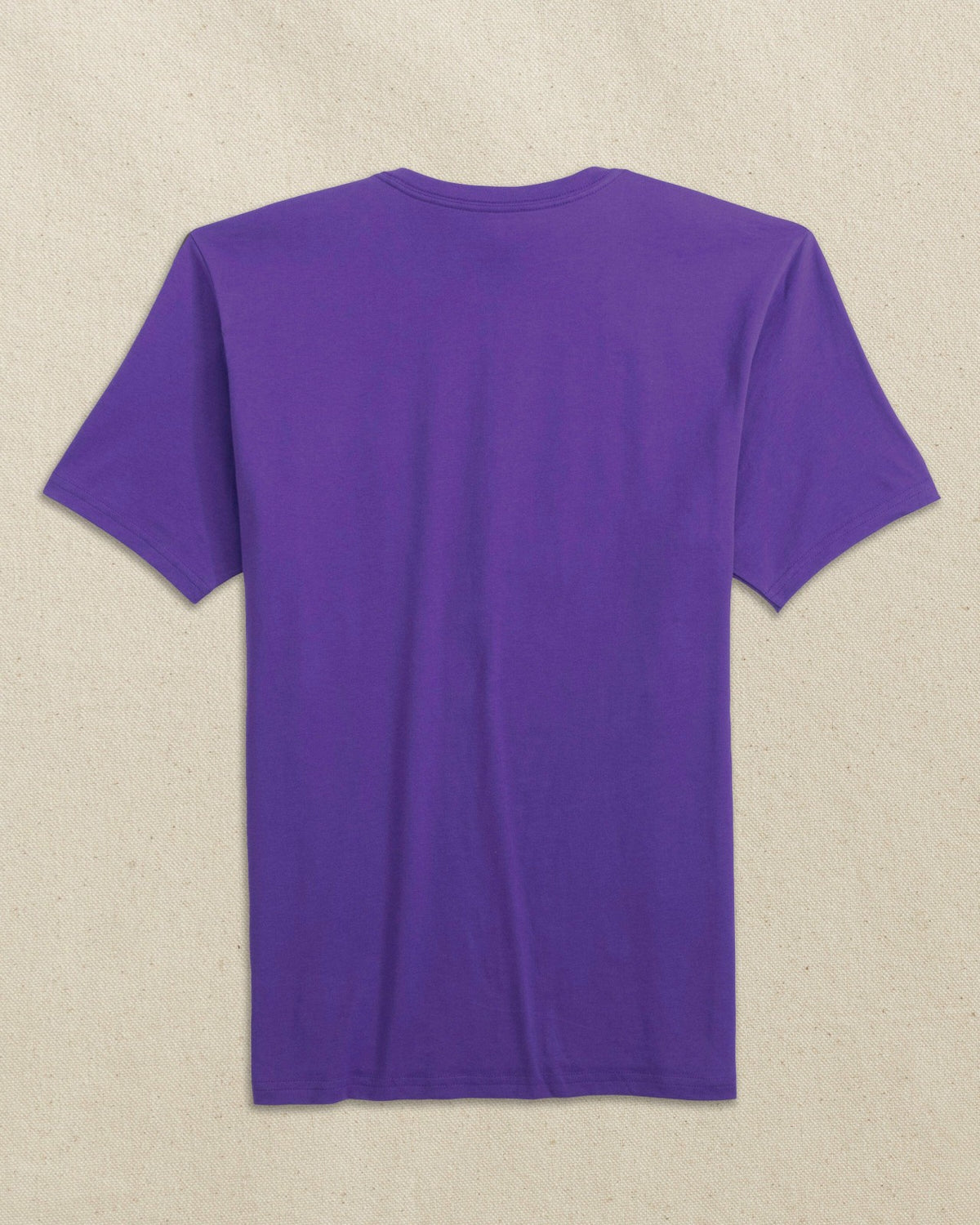 Embroidered Skipjack T-Shirt - Purple & Yellow