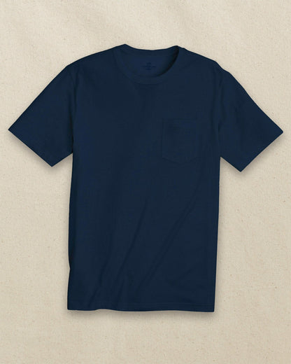 Navy Classic Short Sleeve Pocket T-Shirt
