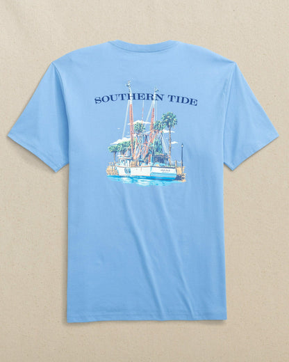 Skipjack Shrimp Boat Short Sleeve T-Shirt