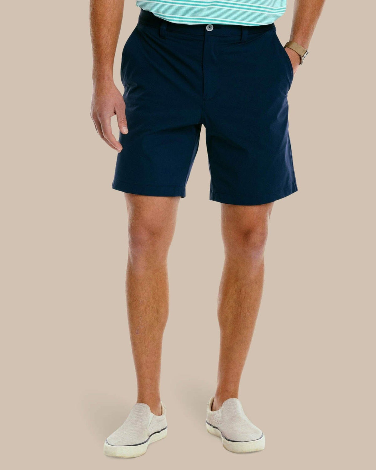 brrr°®-die 8 Inch Performance Golf Short - Navy