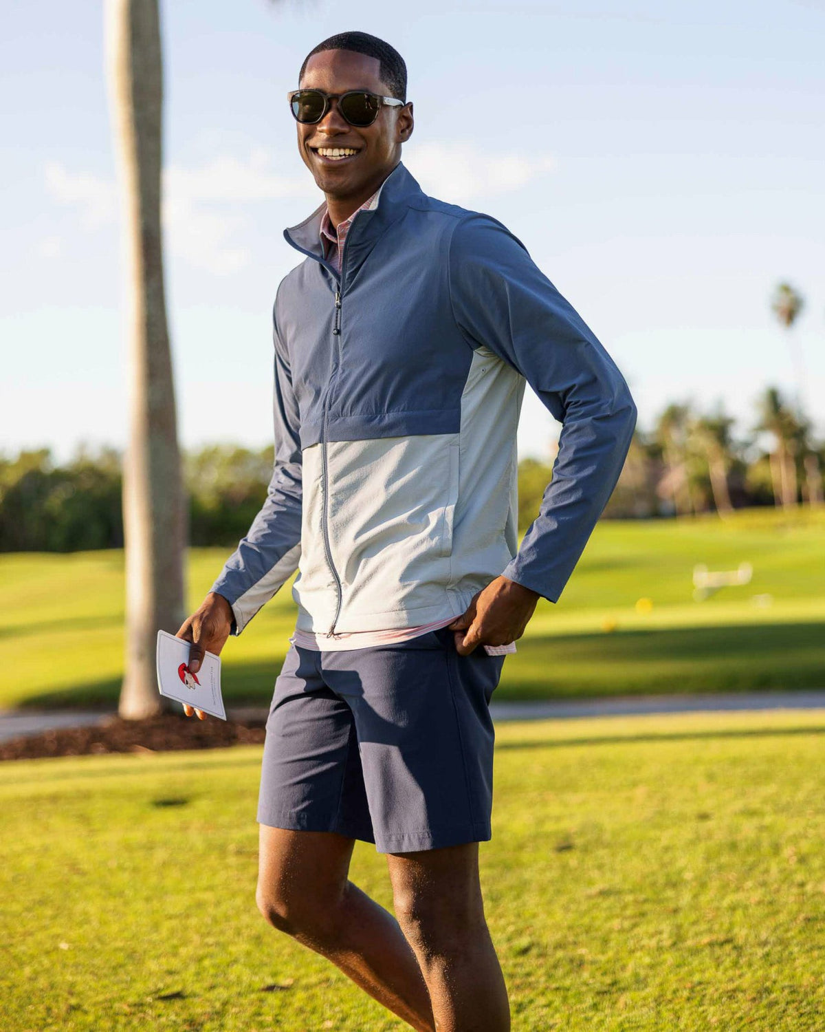 brrr°®-die 8 Inch Performance Golf Short - Navy