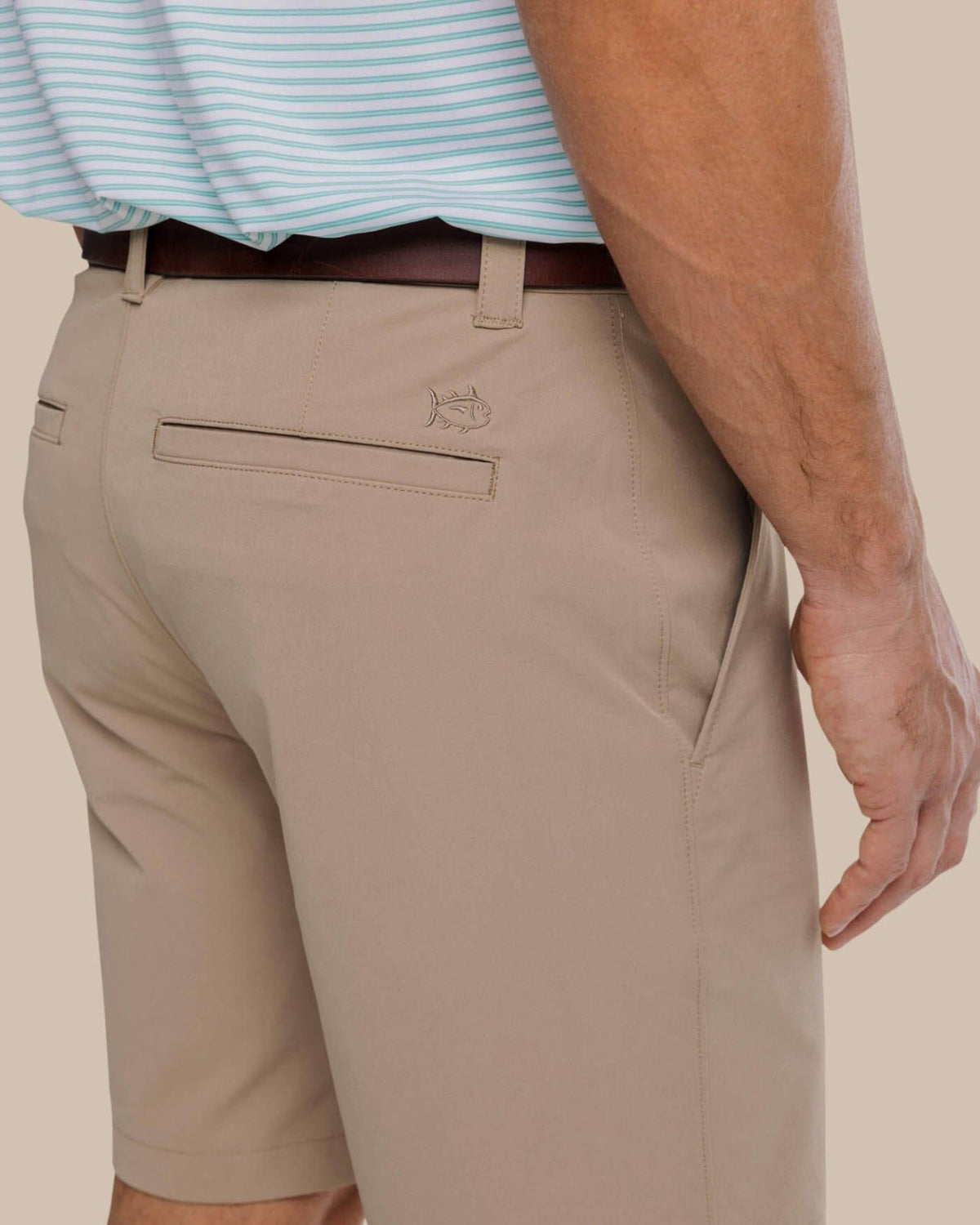 brrr°®-die 8 Inch Performance Golf Short - Khaki
