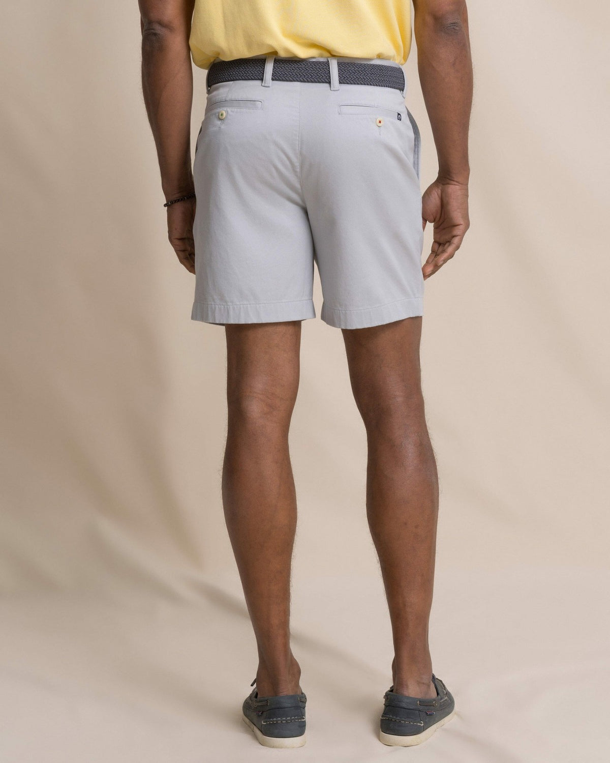 Channel Marker 7" Chino Short - Seagull Grey