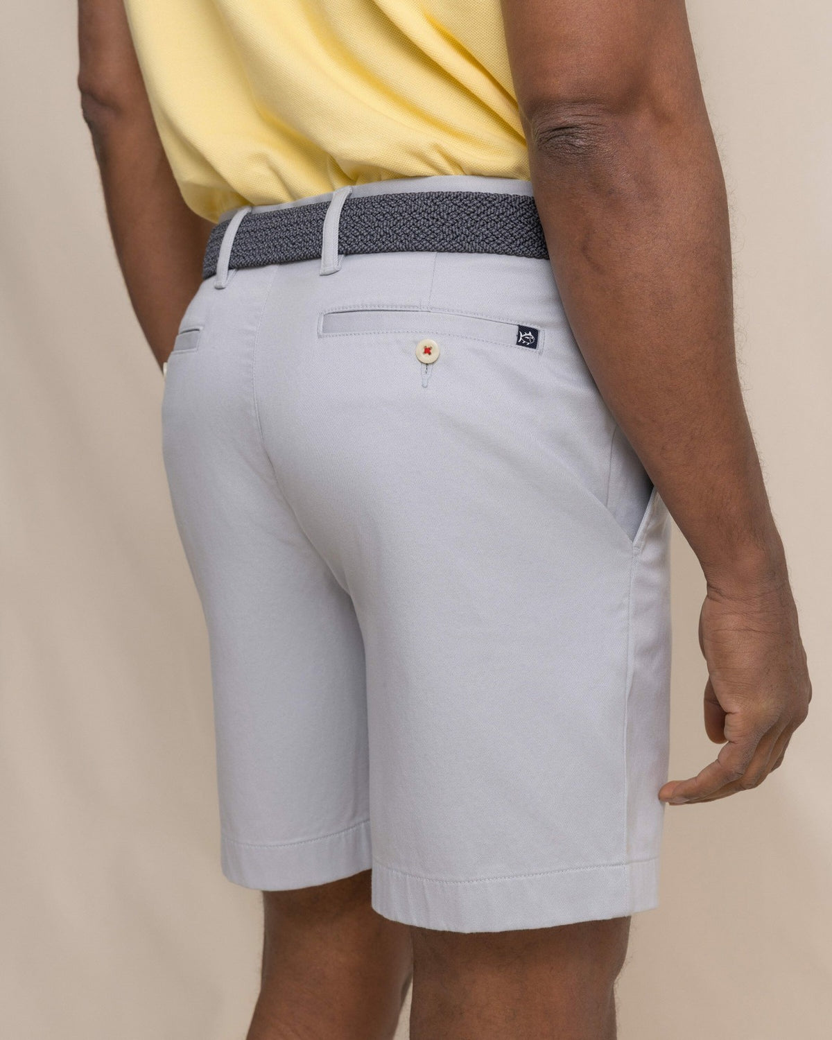 Channel Marker 7" Chino Short - Seagull Grey