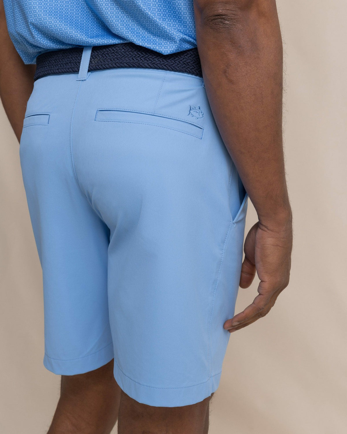 Birdie 8" Performance Short - Ocean Channel