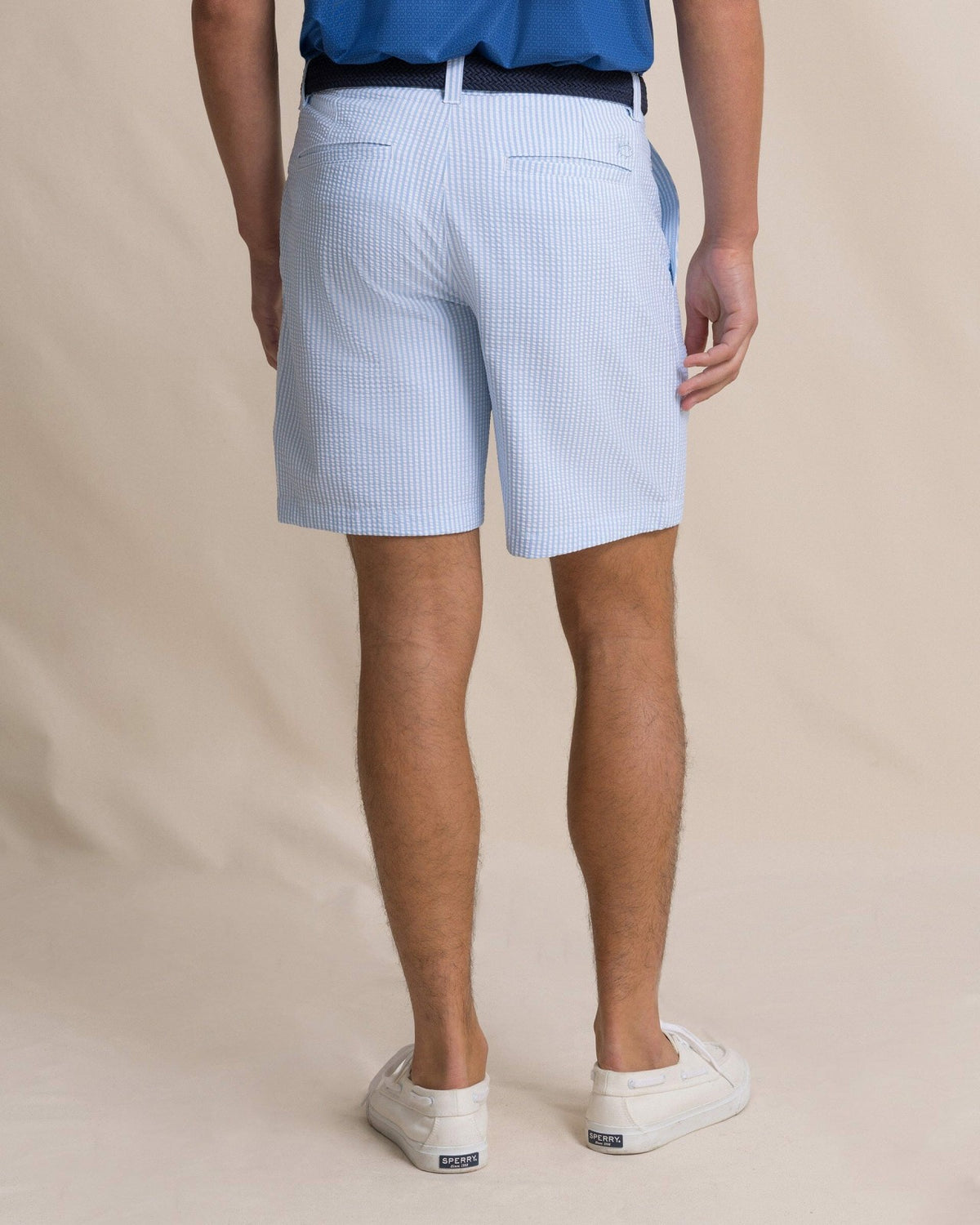 Coral Vista Seersucker 8" Performance Short
