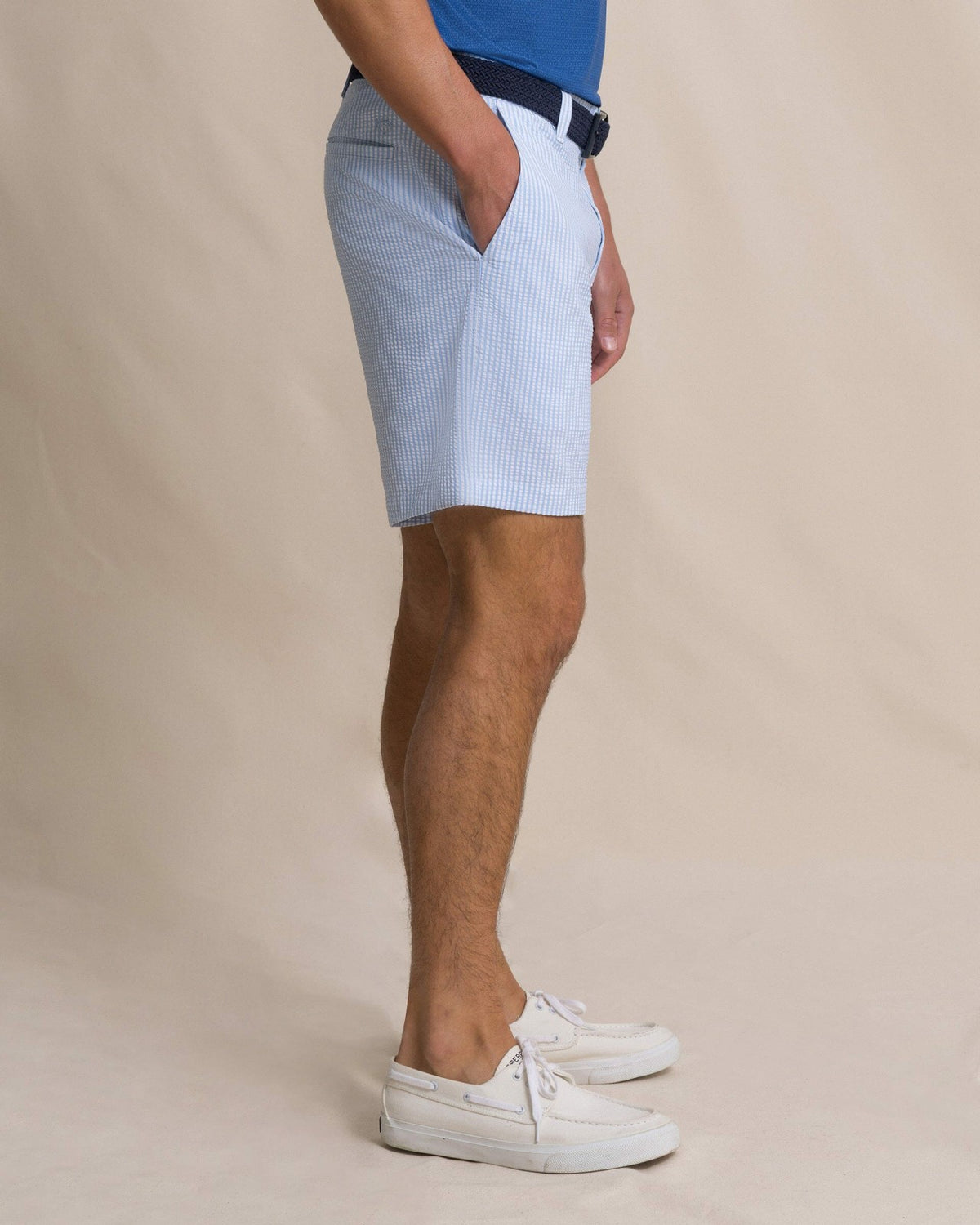 Coral Vista Seersucker 8" Performance Short