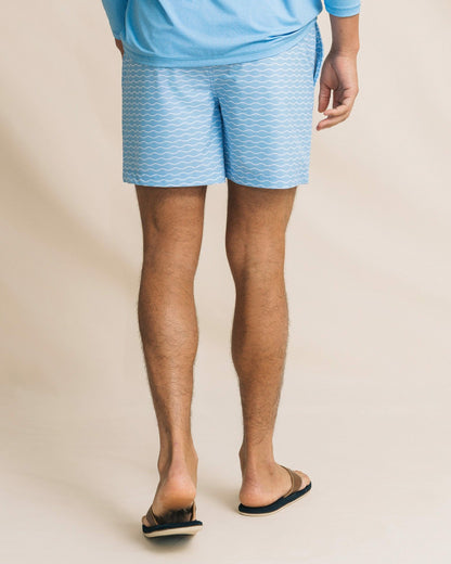 Ocean Echo Maritime Swim Trunk