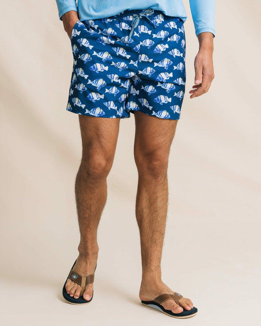 Feeling Fintastic Maritime Swim Trunk
