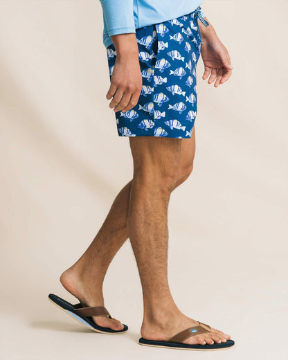 Feeling Fintastic Maritime Swim Trunk