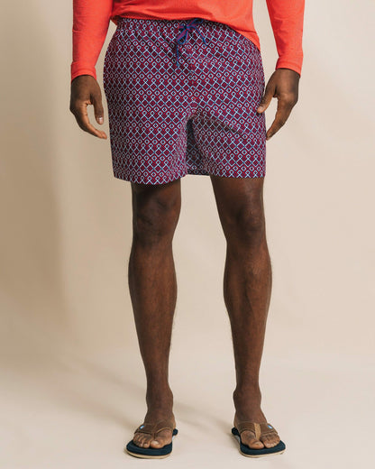 Marine Mirage Maritime Swim Trunk