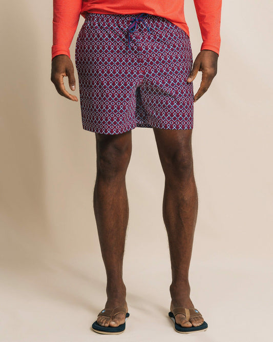 Marine Mirage Maritime Swim Trunk