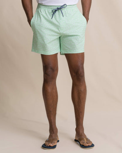 Palmy Vibes Maritime Swim Trunk