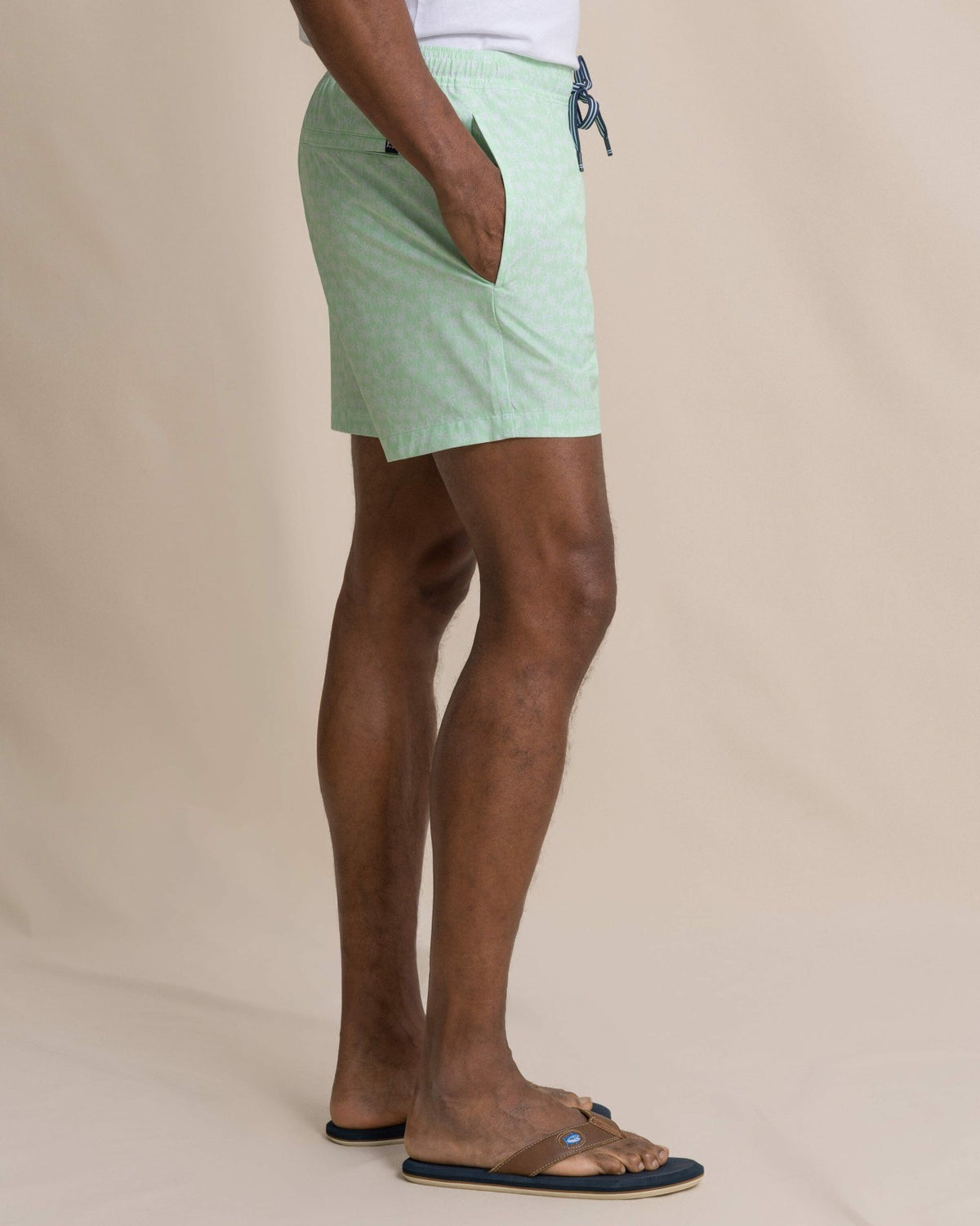Palmy Vibes Maritime Swim Trunk