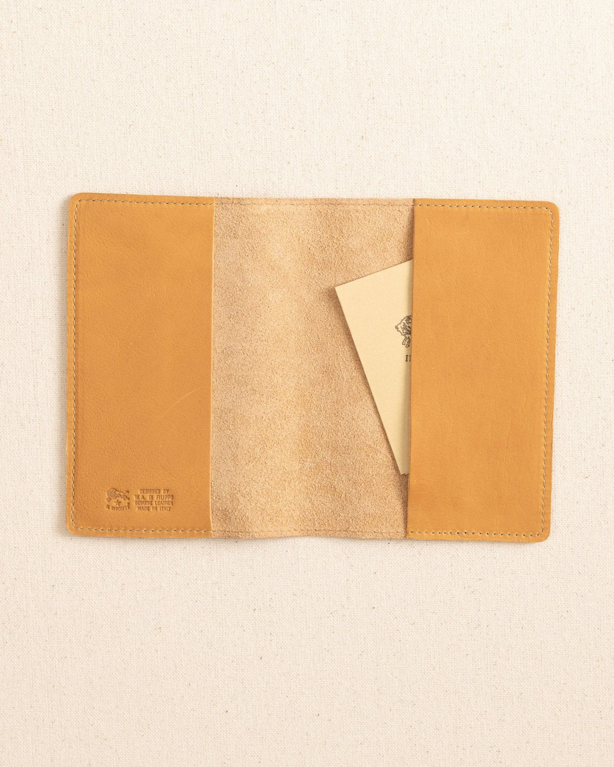 Il Bisonte Passport Case