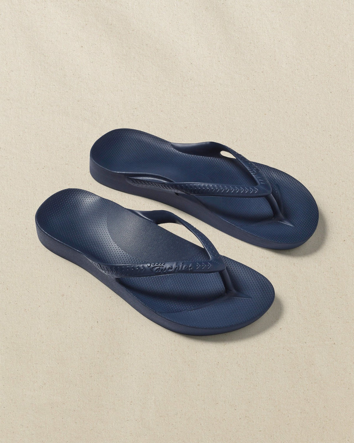 Archies Navy Arch Support Flip Flop
