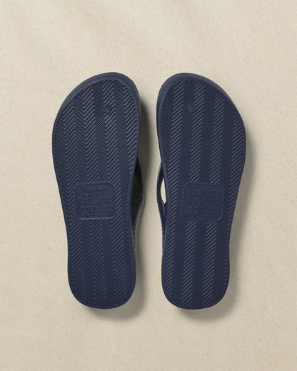 Archies Navy Arch Support Flip Flop