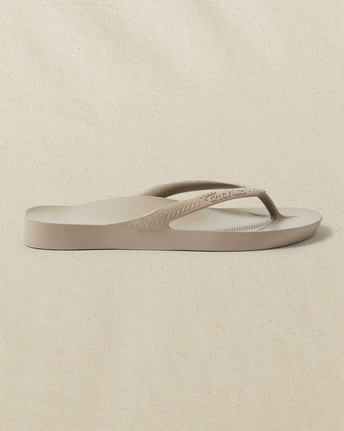 Archies Taupe Arch Support Flip Flop