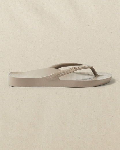 Archies Taupe Arch Support Flip Flop