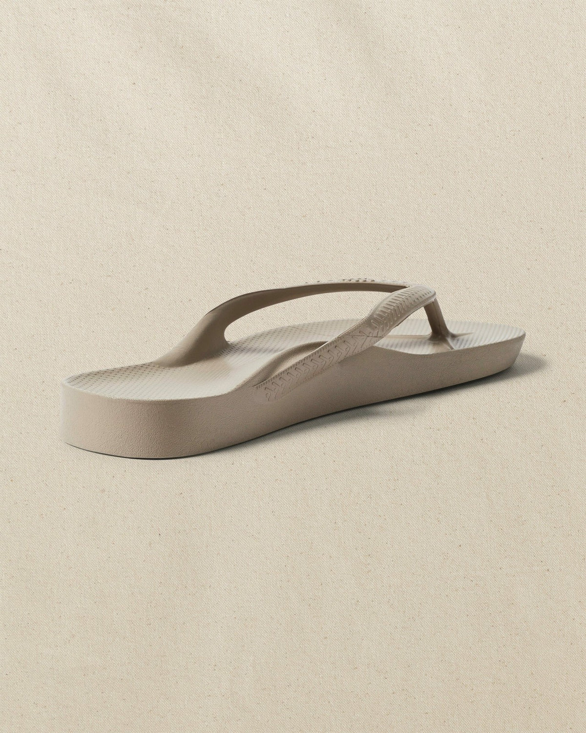 Archies Taupe Arch Support Flip Flop