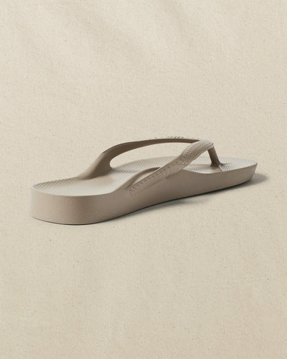 Archies Taupe Arch Support Flip Flop