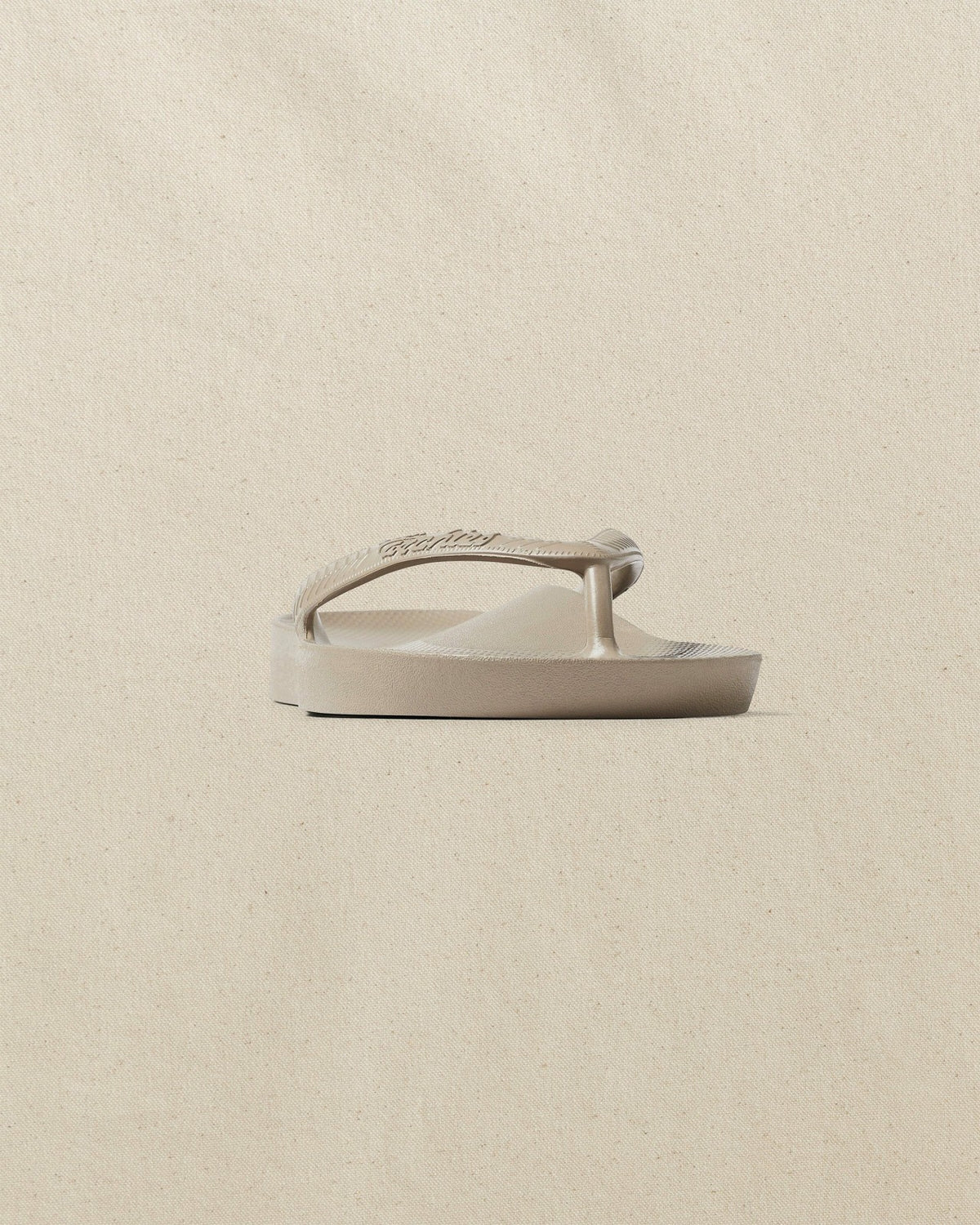 Archies Taupe Arch Support Flip Flop
