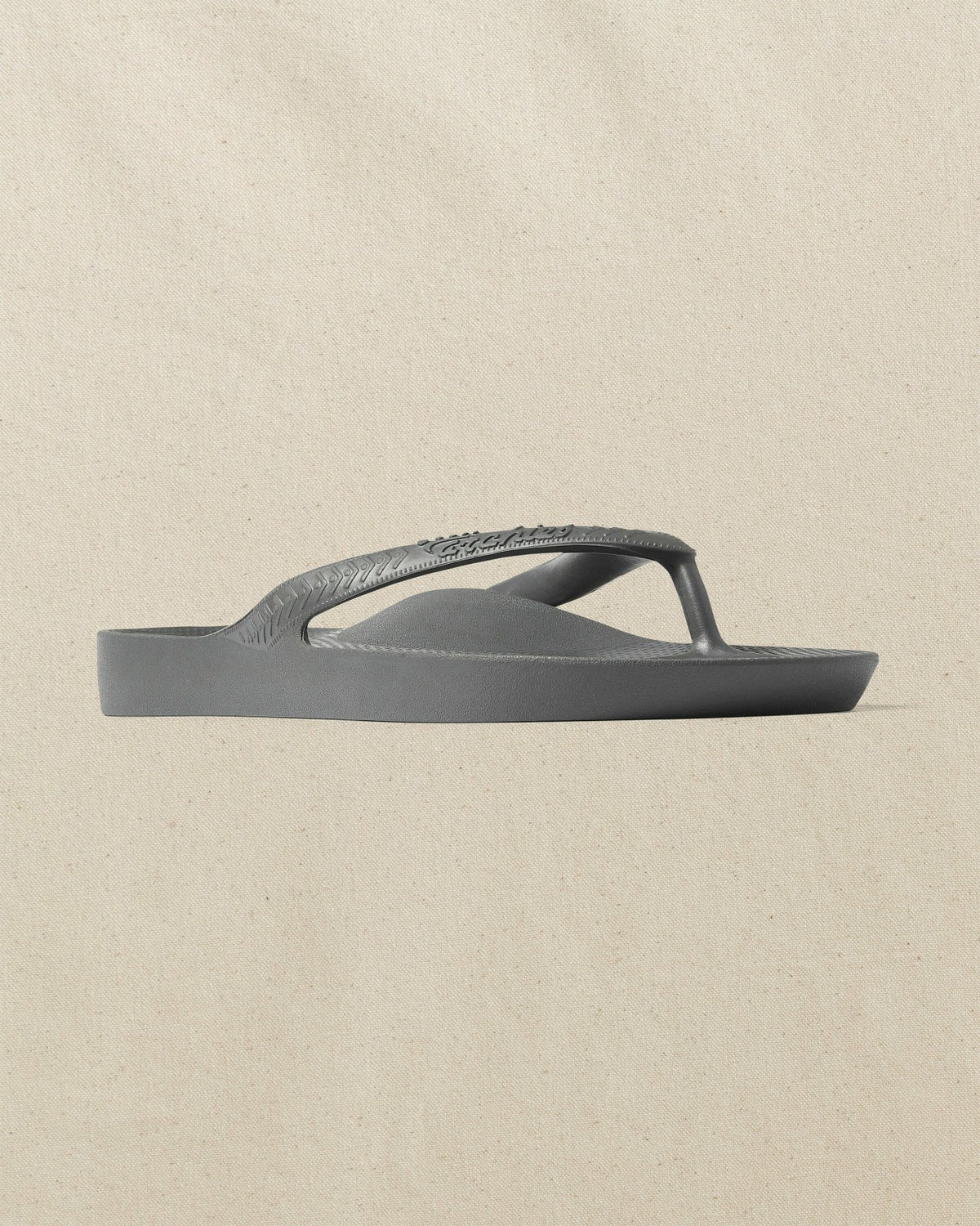 Archies Charcoal Arch Support Flip Flop