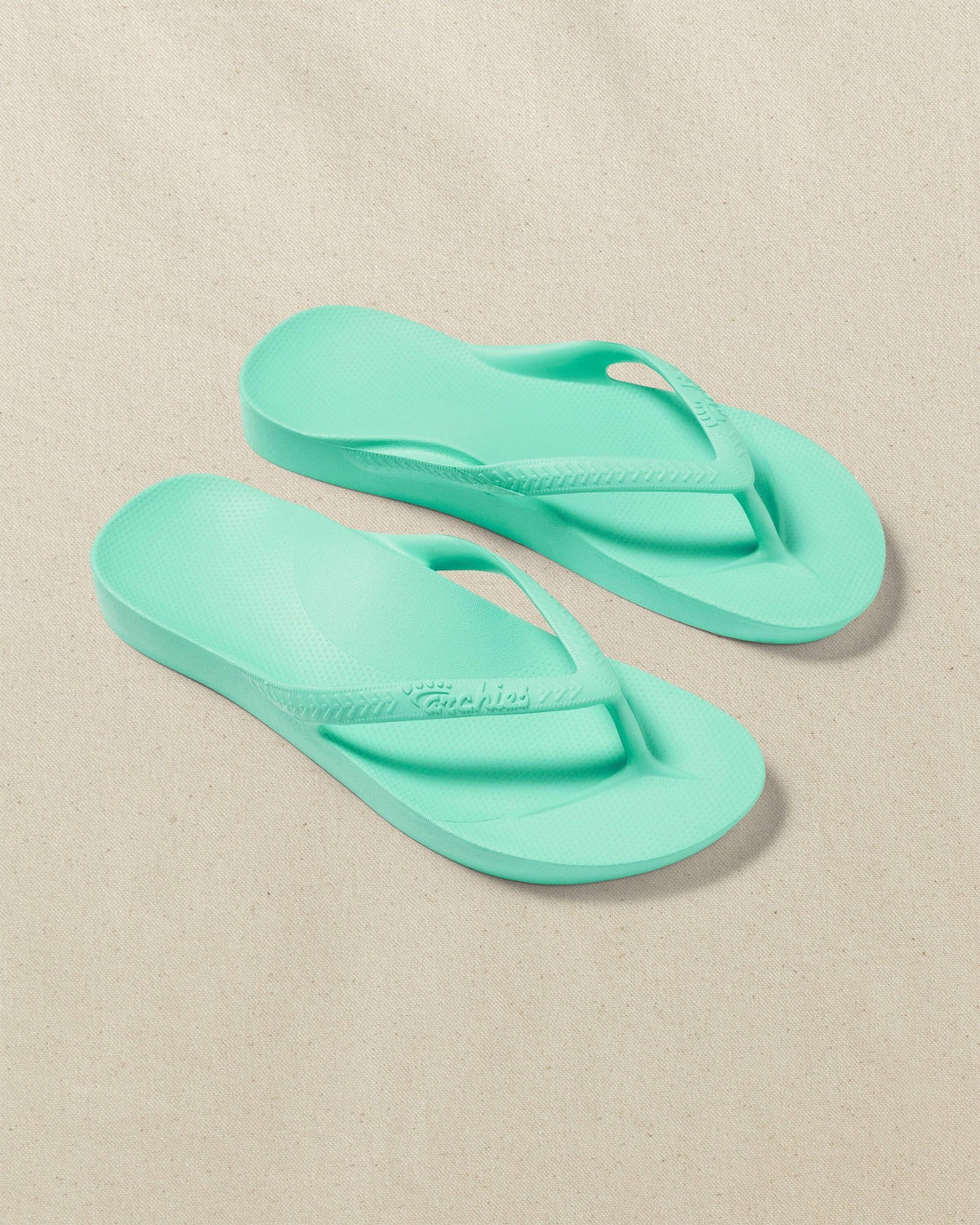 Archies Mint Arch Support Flip Flop