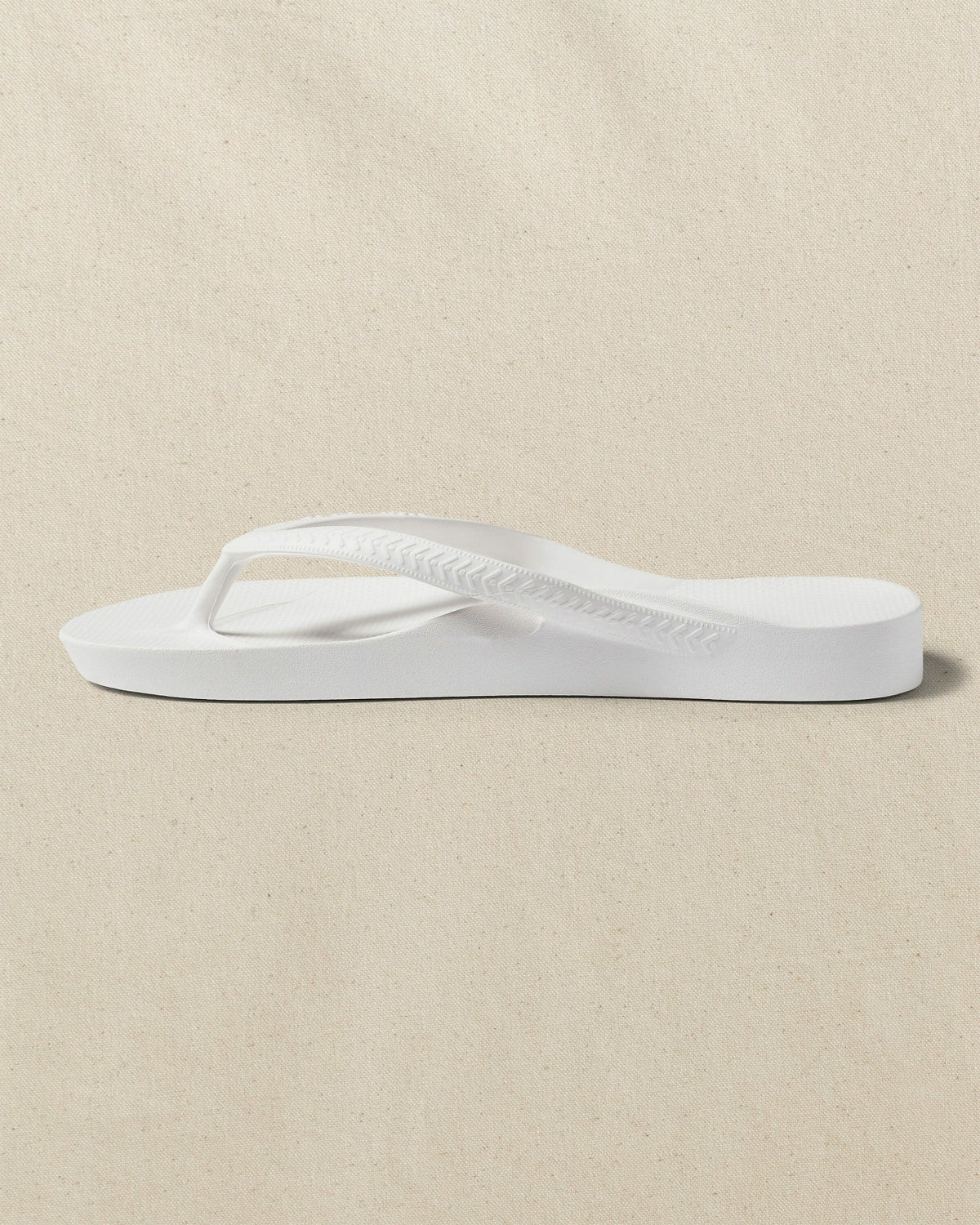 Archies Classic White Arch Support Flip Flop