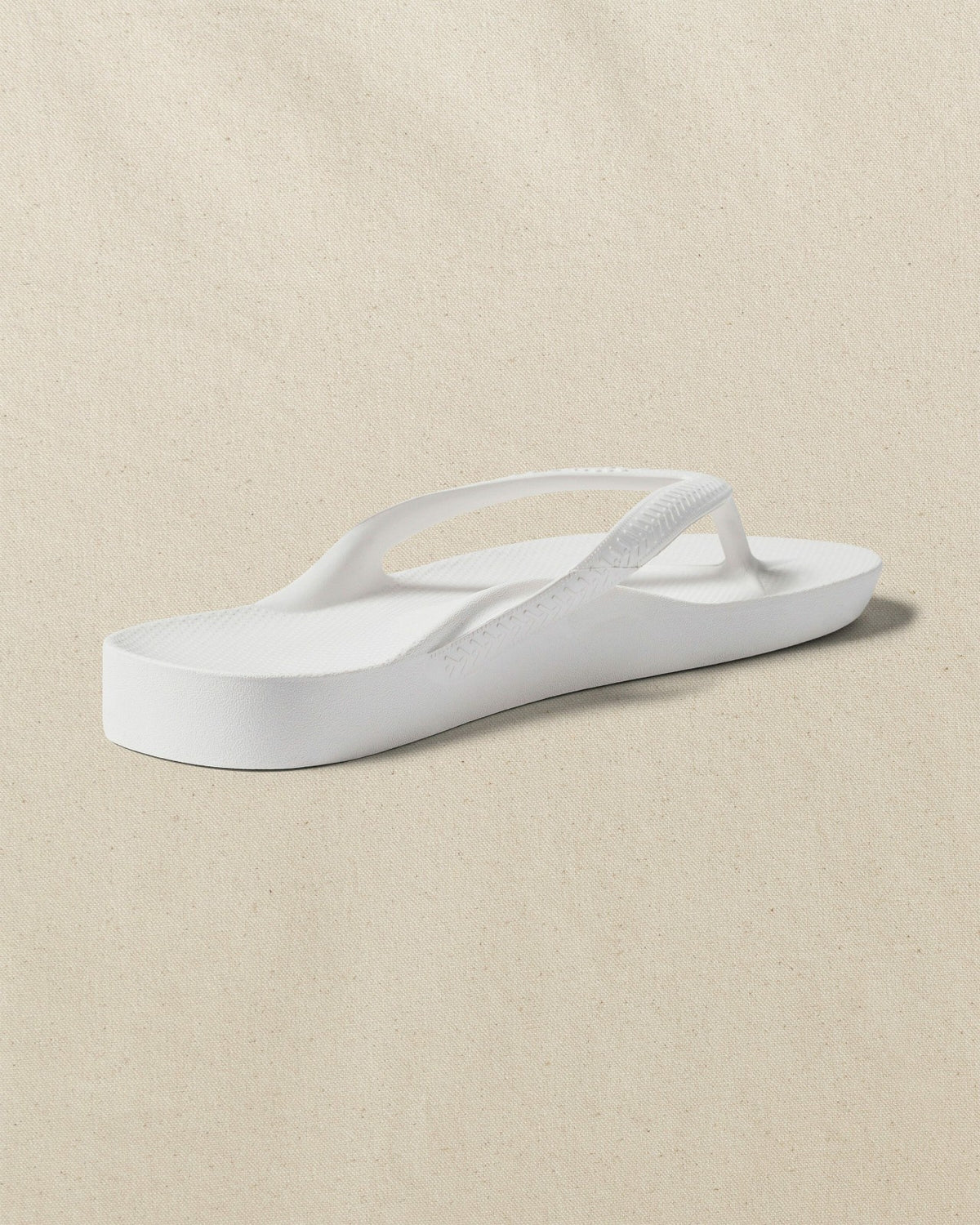 Archies Classic White Arch Support Flip Flop