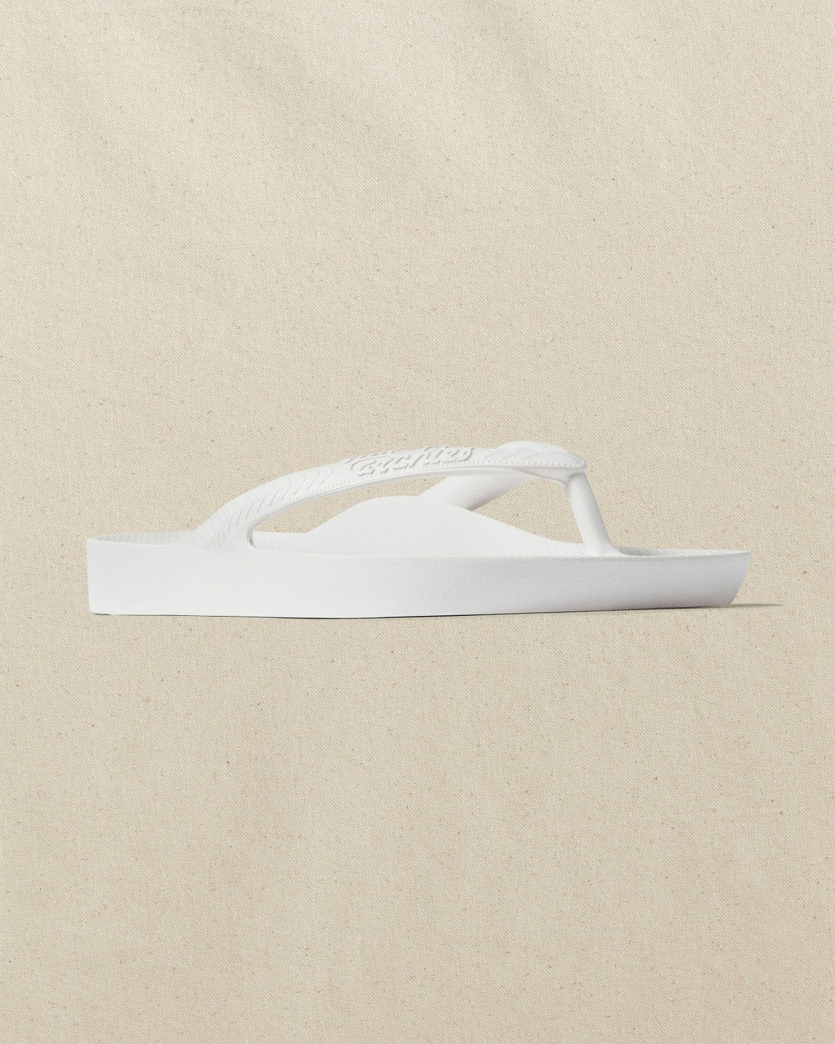 Archies Classic White Arch Support Flip Flop