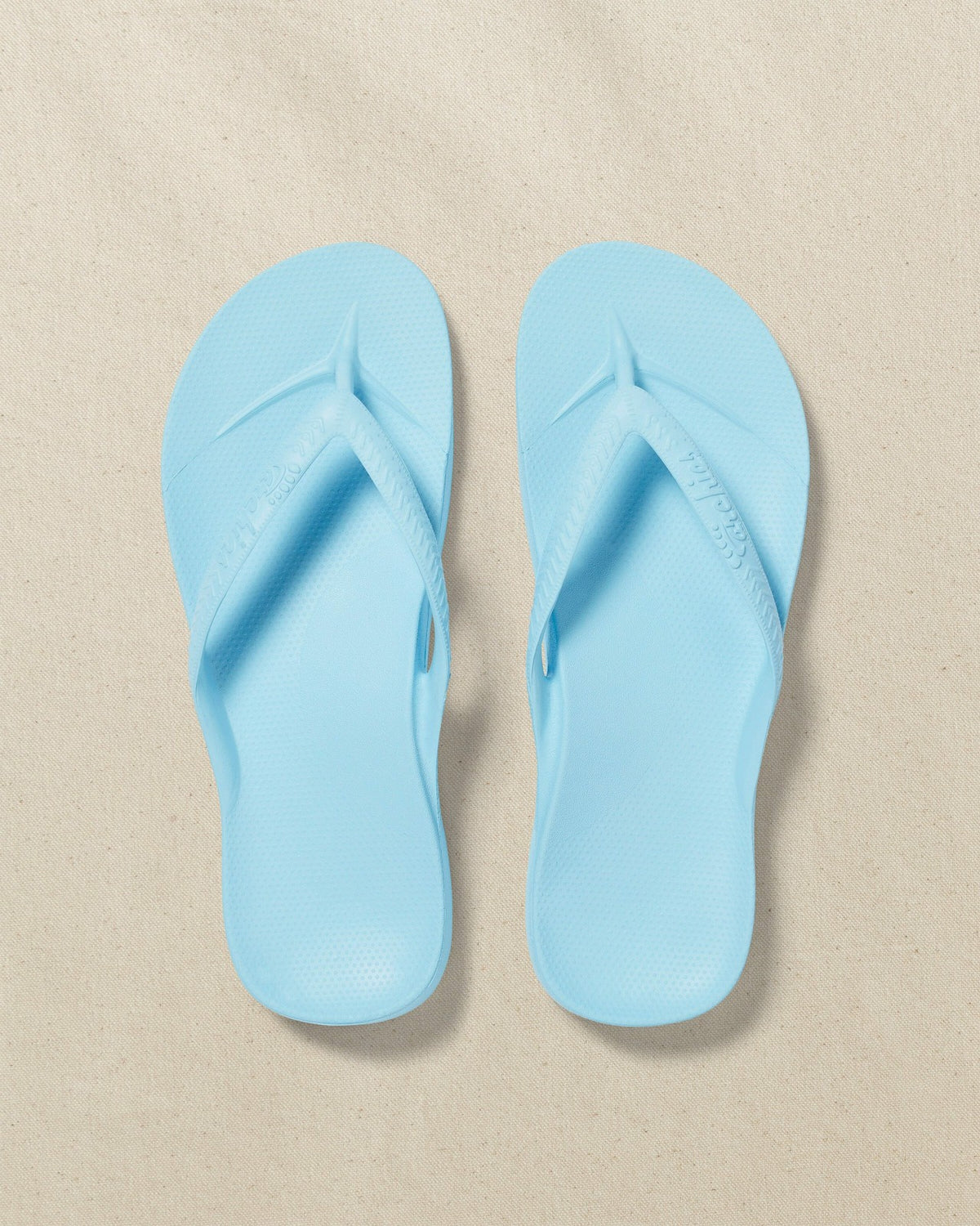 Archies Sky Blue Arch Support Flip Flop