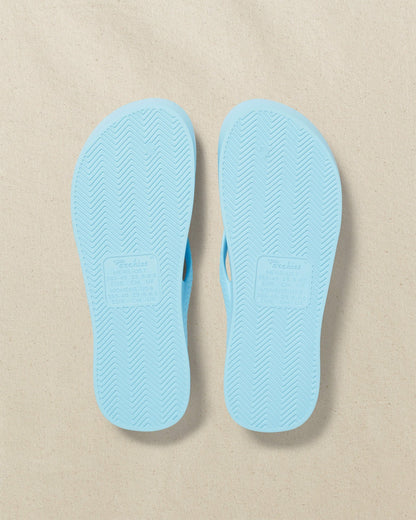 Archies Sky Blue Arch Support Flip Flop