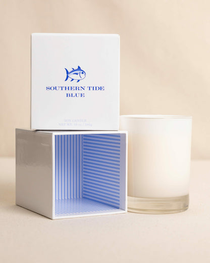 Southern Tide Blue Scented Candle