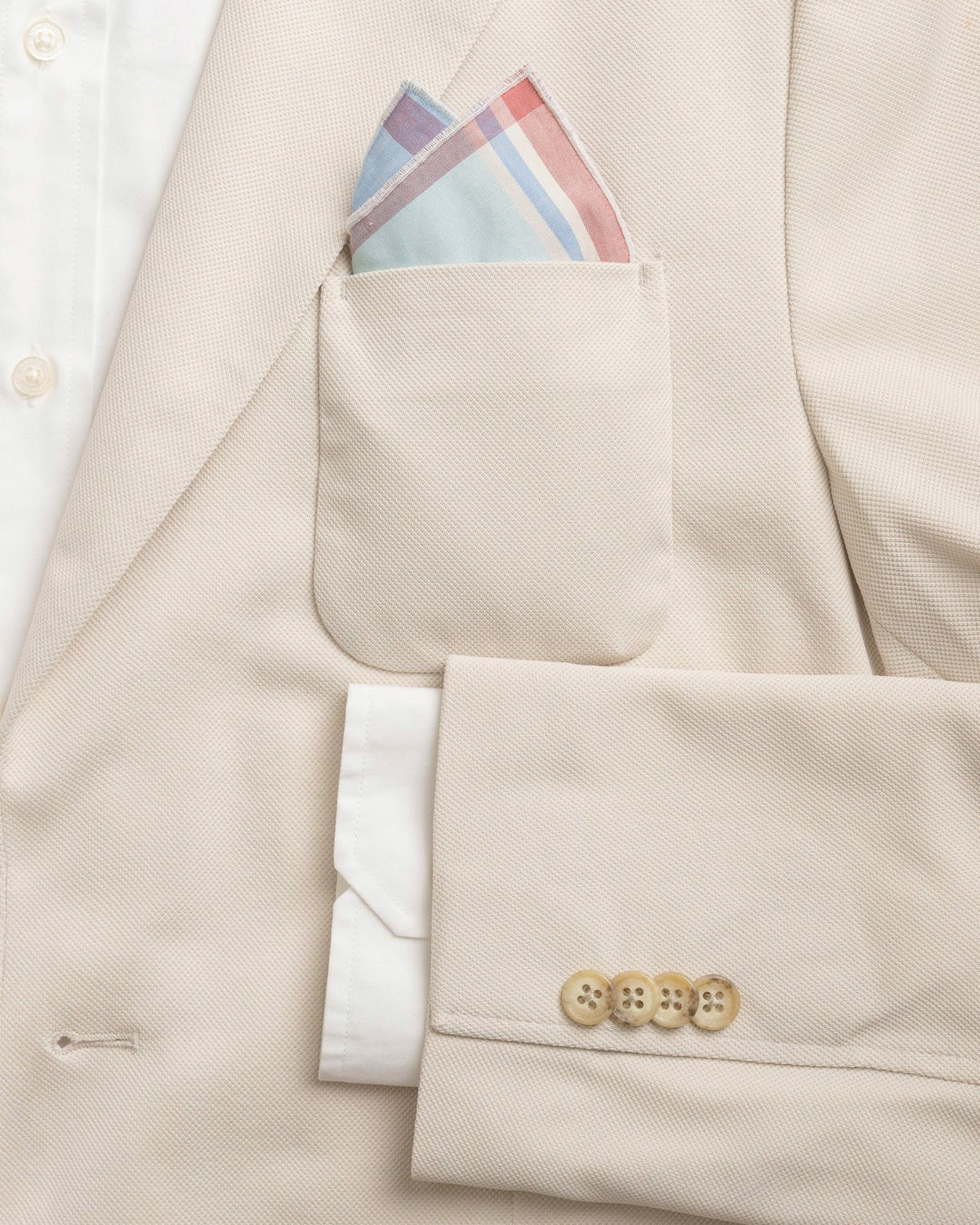 High Cotton Madras Pocket Square
