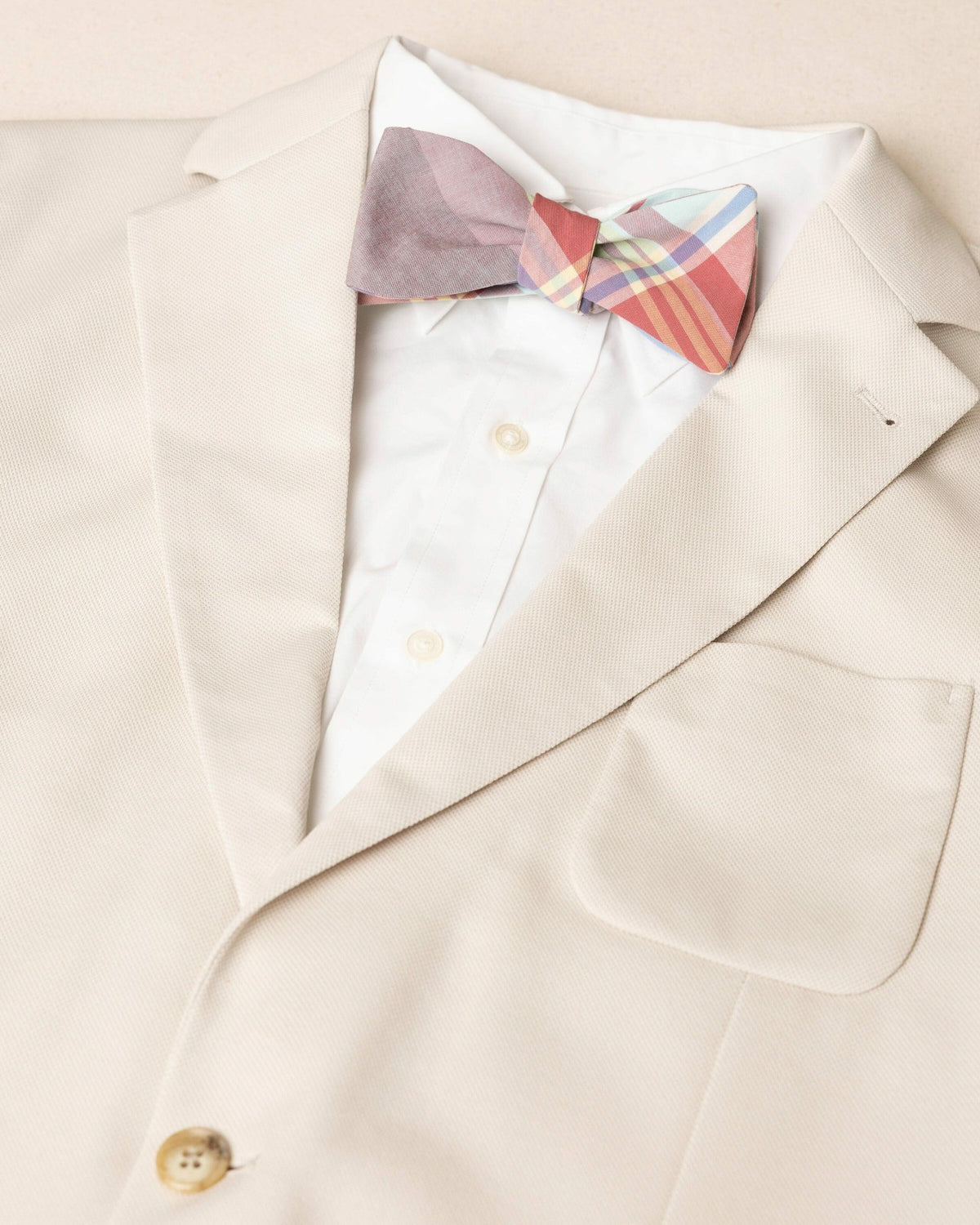 High Cotton Madras Bow Tie