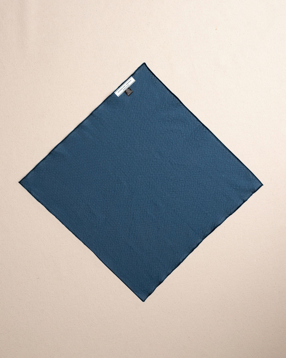 Nautical Blue Seersucker Pocket Square