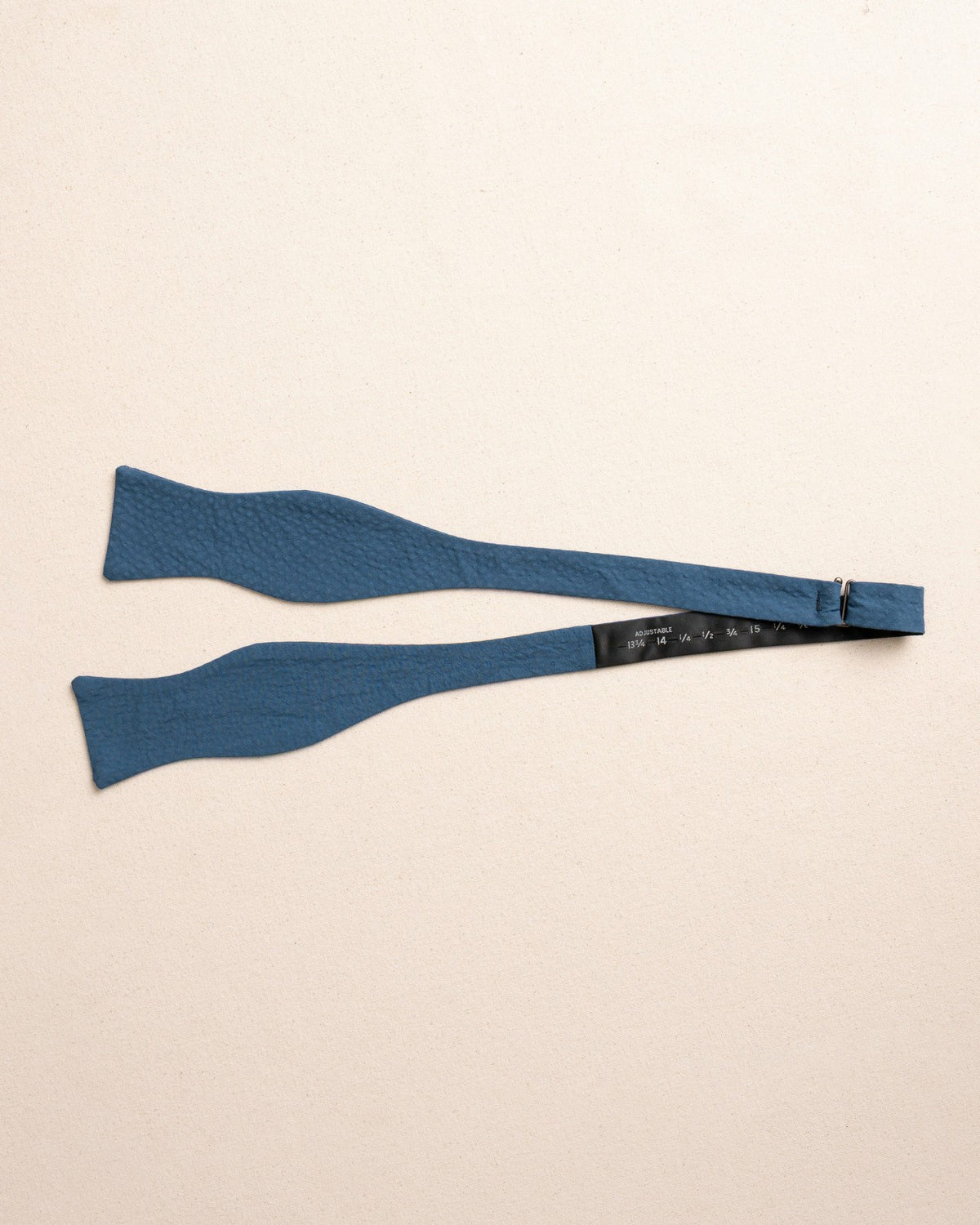 High Cotton Nautical Blue Seersucker Bow Tie