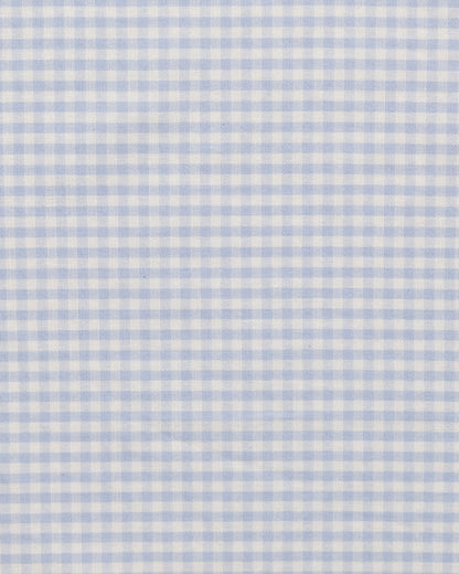 Blue Gingham Pocket Square