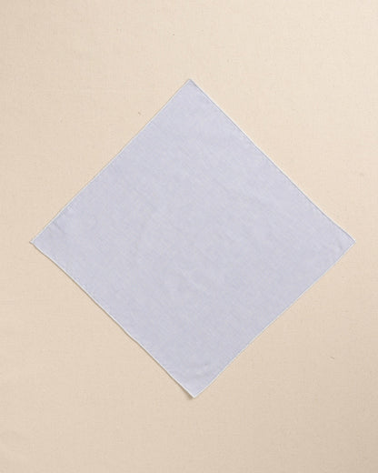 Blue Chambray Pocket Square