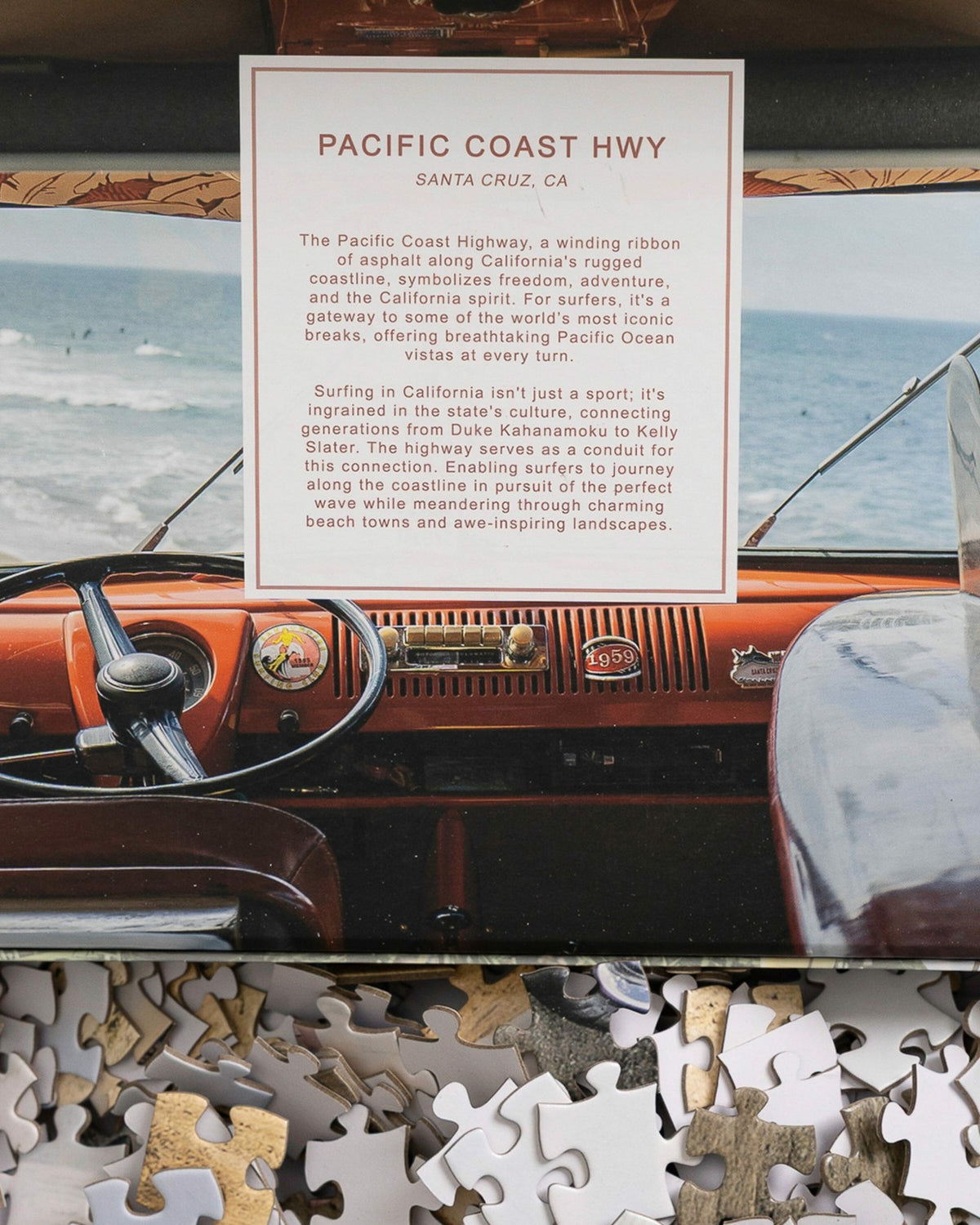 Surf Bus 500 Piece Puzzle