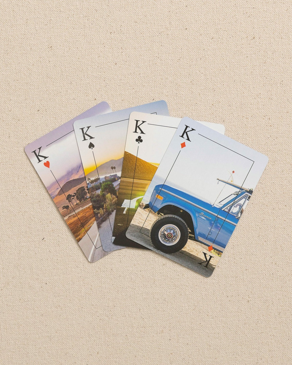 Surf Rides Playing Cards