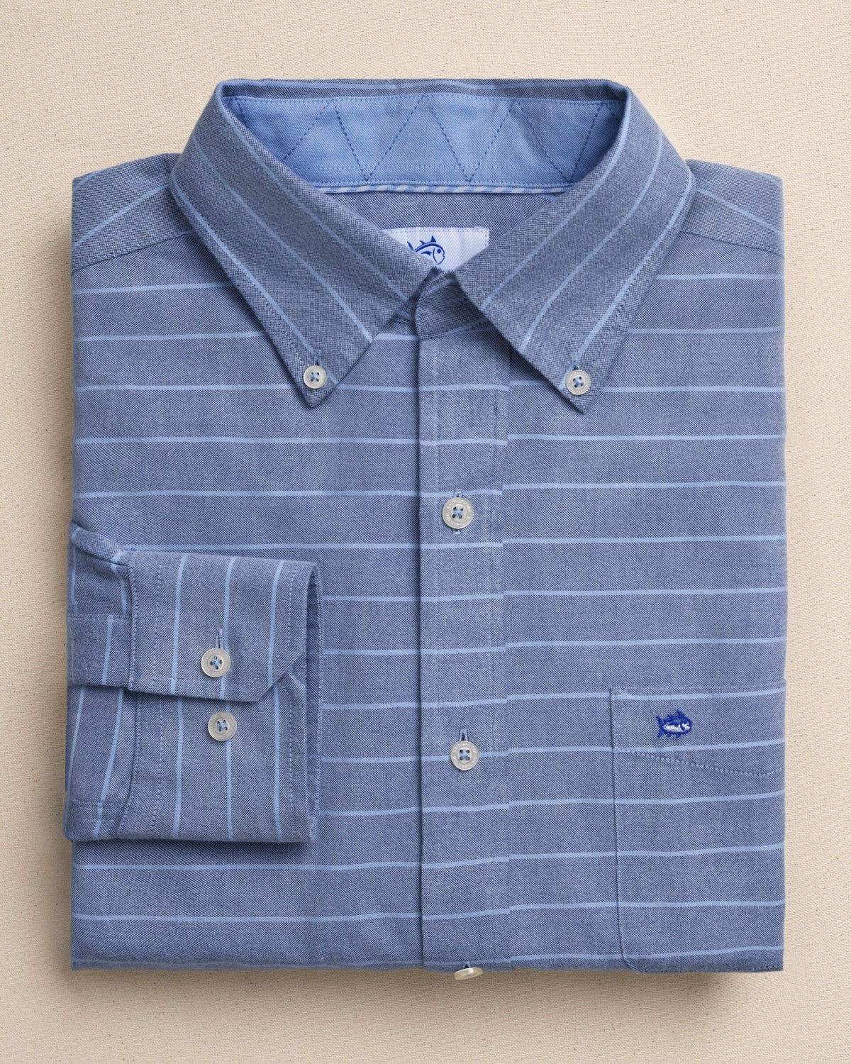 Stringline Charleston Oxford Stripe Sport Shirt