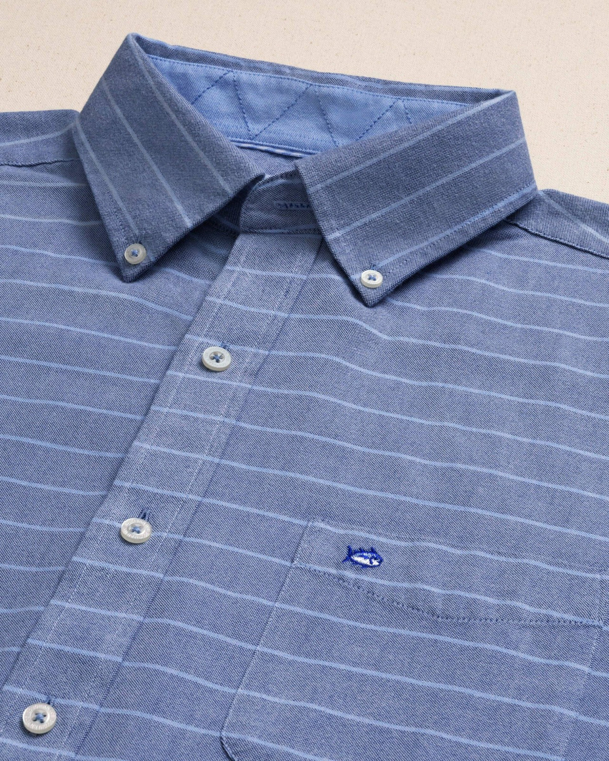 Stringline Charleston Oxford Stripe Sport Shirt